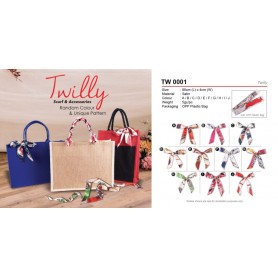 UNICS Felt Shopping Bag With Twilly