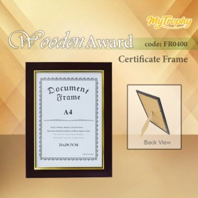 MyUniform Wooden Award
