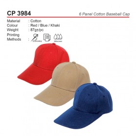 MyUniform 6 Panel Cotton Baseball Cap