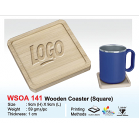 MyUniform Wooden Coaster (Square)