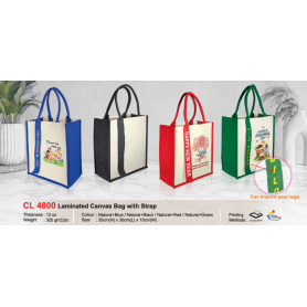 MyUniform Laminated Canvas Bag with Strap