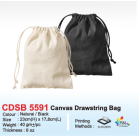 MyUniform Canvas Drawstring Bag