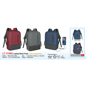 MyUniform Laptop Back Pack