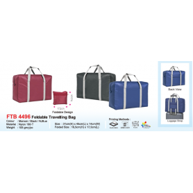 MyUniform Foldable Travelling Bag