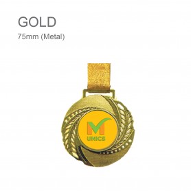 UNICS  Metal Hanging Medal