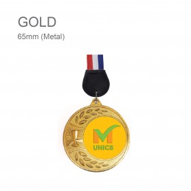 UNICS Hanging Metal Medal (V)