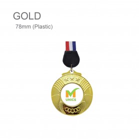 UNICS  Plastic Hanging Medal