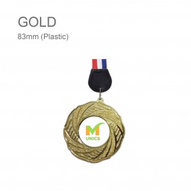 UNICS  Plastic Hanging Medal