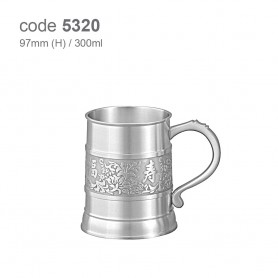UNICS Blossom Brew Pewter Tankard