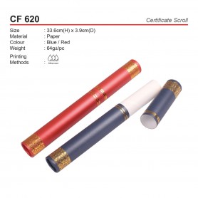 UNICS A4 Certificate Scroll