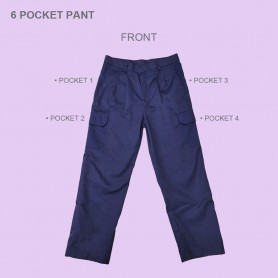 MyUniform Cargo Six Pants (6 Pockets)