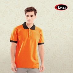 Polo T-Shirt with Contra Color & cuff