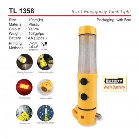 UNICS MultiGuard 5-in-1 Torch Light