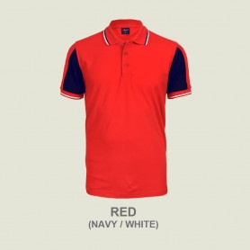 MyUniform Custom-made Contrast Sleeve Classic Polo Tee