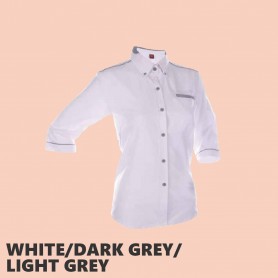 MyUniform Female Corporate Uniform 3/4 Sleeve Shirt