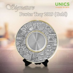 UNICS Pewter Tray The Light of Selangor