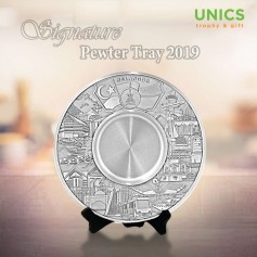 UNICS Pewter Tray The Light of Selangor