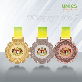 UNICS Hanging Metal Medal