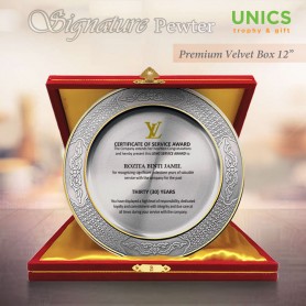 UNICS Auspicious Ruyi Pewter 12