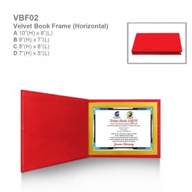UNICS Velvet Book Frame