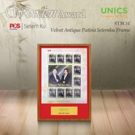 UNICS Wooden Plaque