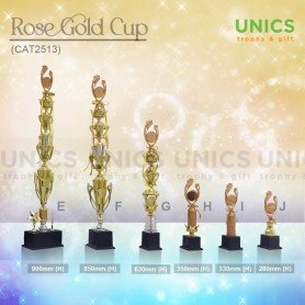 UNICS Rose Gold Cup Champion Trophy 2025 玫瑰金杯