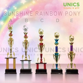 Sunshine Rainbow Pony Signature Champion Trophy 阳光彩虹小马