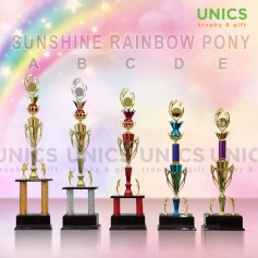 Sunshine Rainbow Pony Signature Champion Trophy 阳光彩虹小马