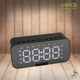 UNICS Bluetooth Speaker With Digital Clock