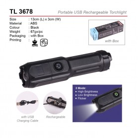 UNICS Portable USB Rechargeable Torchlight