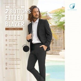 MyUniform 2 Buttons Fitted Blazer (Male)