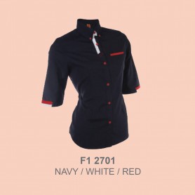MyUniform Female Corporate Uniform 3/4 Sleeve Shirt