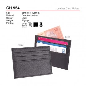 MyUniform Leather Card Holder (A)