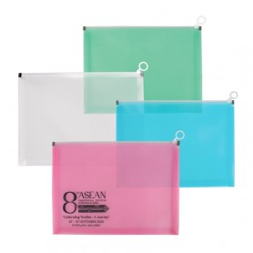 MyUniform A4 Transparent Zipper File (A)