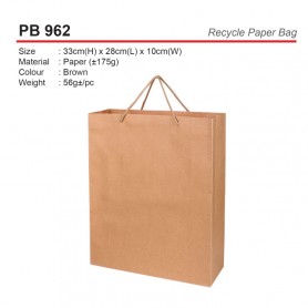 MyUniform Recycle Paper Bag (A)