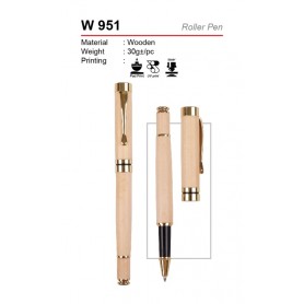 MyUniform Wooden Roller Pen (A)
