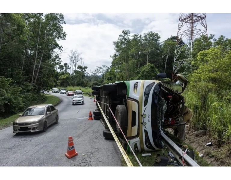Tragic Accident on East–West Highway: UPSI Student Bus Crash Kills 15