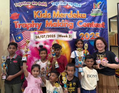 Recap of Week 3 Kids Merdeka Trophy Making Contest (26/07/2025)