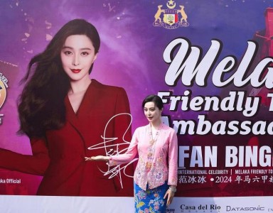 China star Fan Bingbing makes waves in Malaysia, on social media as Melaka’s tourism ambassador